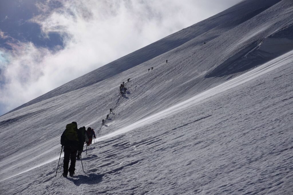 Gergeti-Gletscher