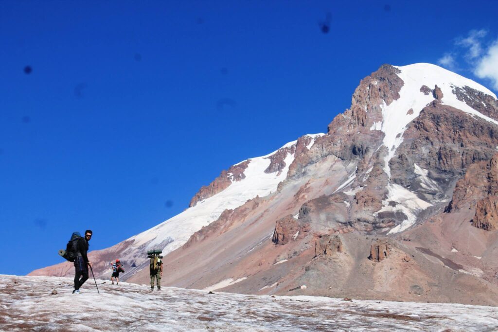 Der Sattel (4900 m)