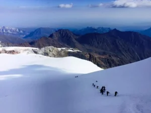 Mt. Kazbek fixed climb