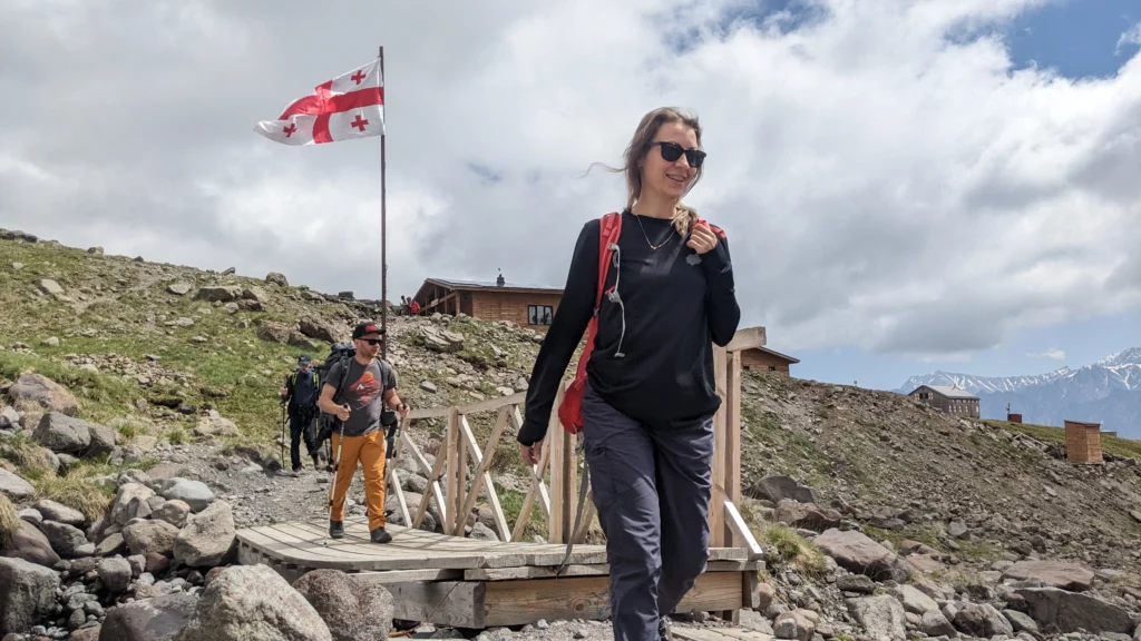 Mount Kazbek climb