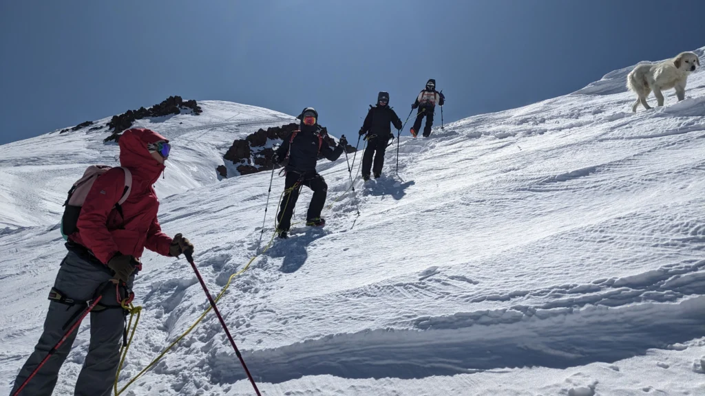 Mt. Kazbek peak