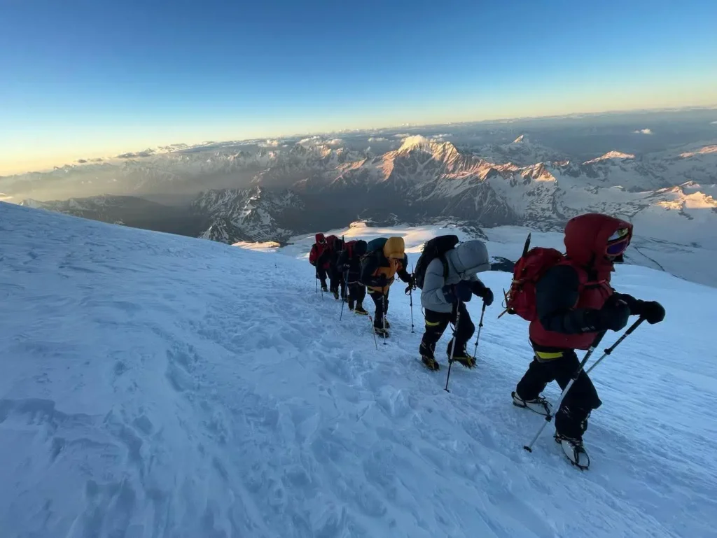 Mount Elbrus climb